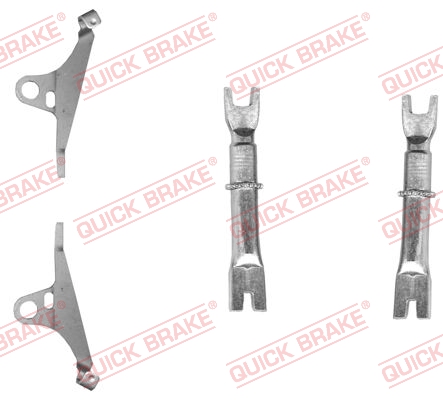 Set pentru reglare ulterioară, frână tambur 108 53 012 QUICK BRAKE